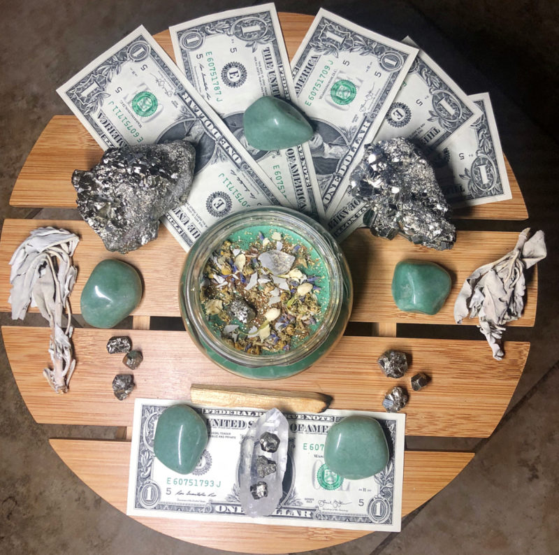 Run Me My Money Manifestation Candle - Image 2