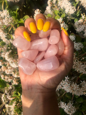Tumbled Rose Quartz