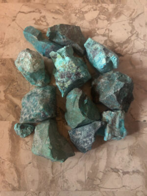 Raw Chrysocolla