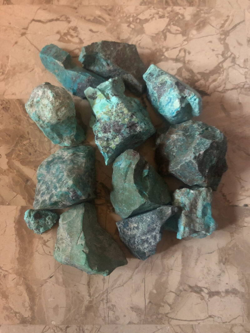 Raw Chrysocolla