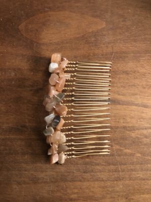 Sunstone Hair Comb