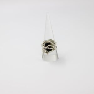 Pyrite Sterling Silver Wire Wrapped Ring