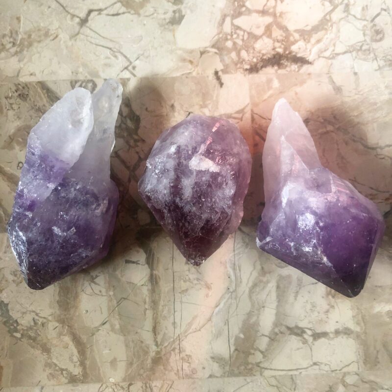 LARGE Raw Amethyst Points