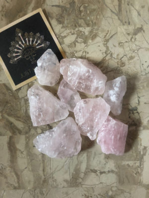 Raw Rose Quartz