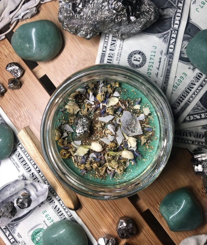 Run Me My Money Manifestation Candle