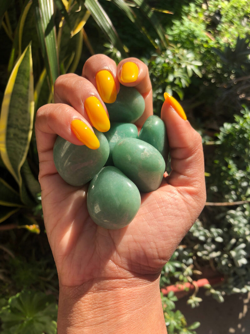 Tumbled Green Aventurine