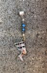 Silver Nefertiti Hair Jewel, Boho, Loc Jewel, Loc Jewelry, Braid Accessories