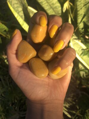 Tumbled Yellow Aventurine
