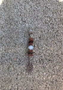 Leaf Hair Jewel, Boho, Loc Jewel, Loc Jewelry, Braid Accessories