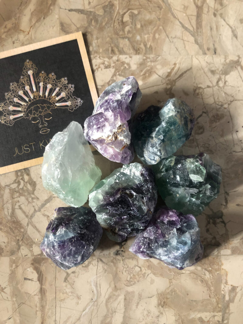 Raw Fluorite