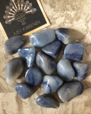 Tumbled Blue Aventurine