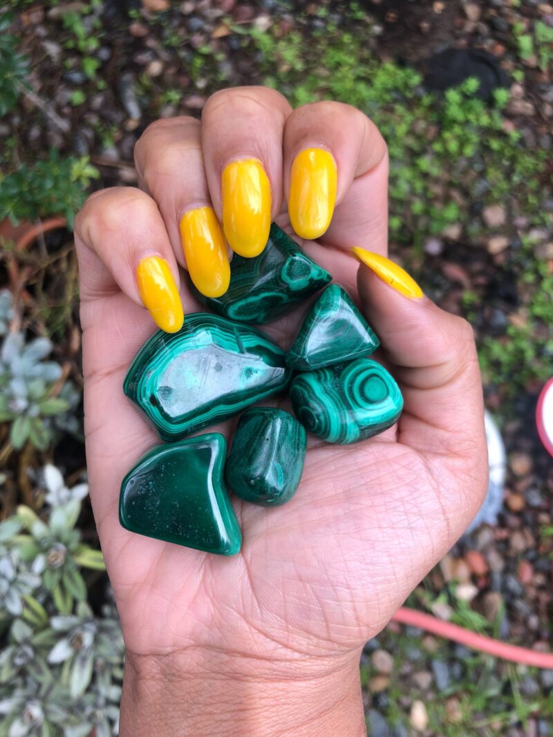 Tumbled Malachite