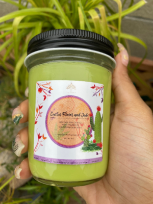 Cactus Flower and Jade Scented Candle