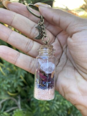 Love Spell Jar Key Chain