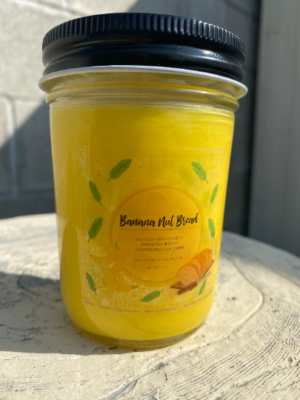 Banana Nut Bread Soy Wax Candle