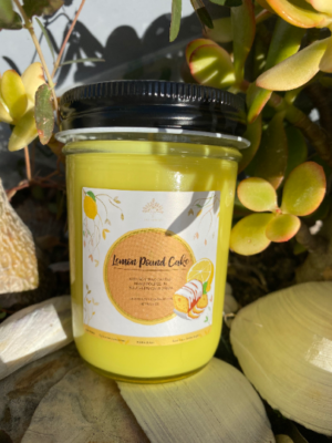 Lemon Pound Cake Candle