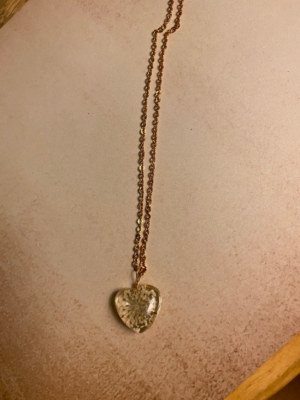 Pressed Flower Necklace