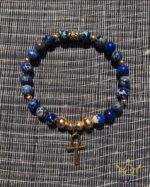 Lapis Lazuli Raw Stone Bracelet