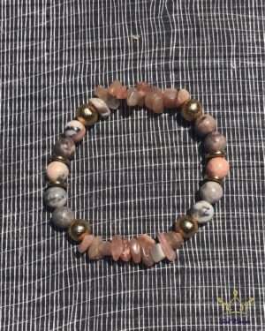 Sunstone Beaded Bracelet